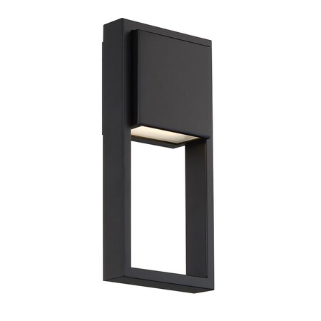 Dweled Archetype 12in LED Indoor and Outdoor Wall Light 3000K in Black WS-W159